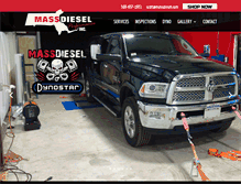 Tablet Screenshot of massdiesel.com